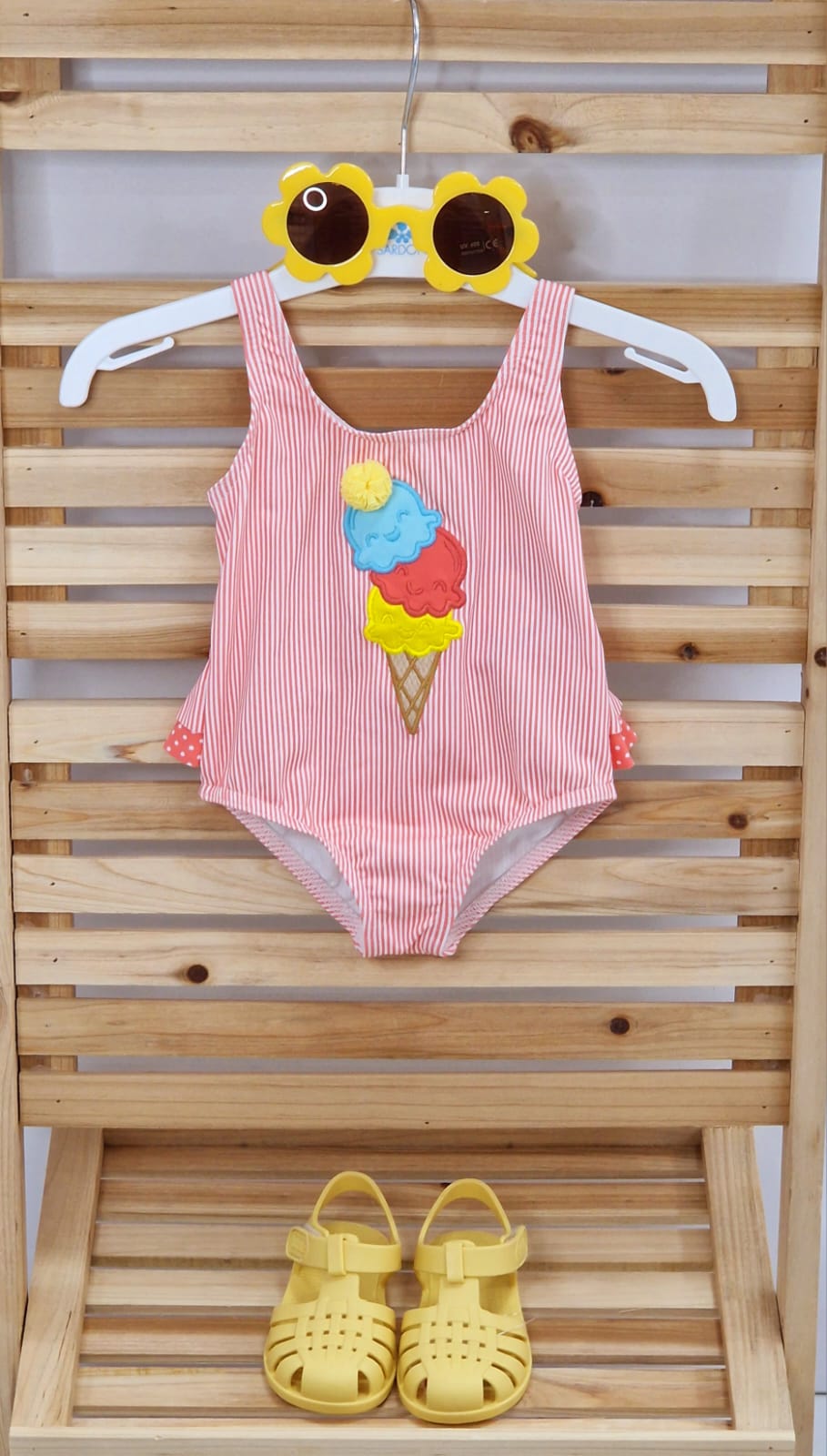 Sardon Costume intero bambina + copricostume "Familia Helado 🍦" - 18