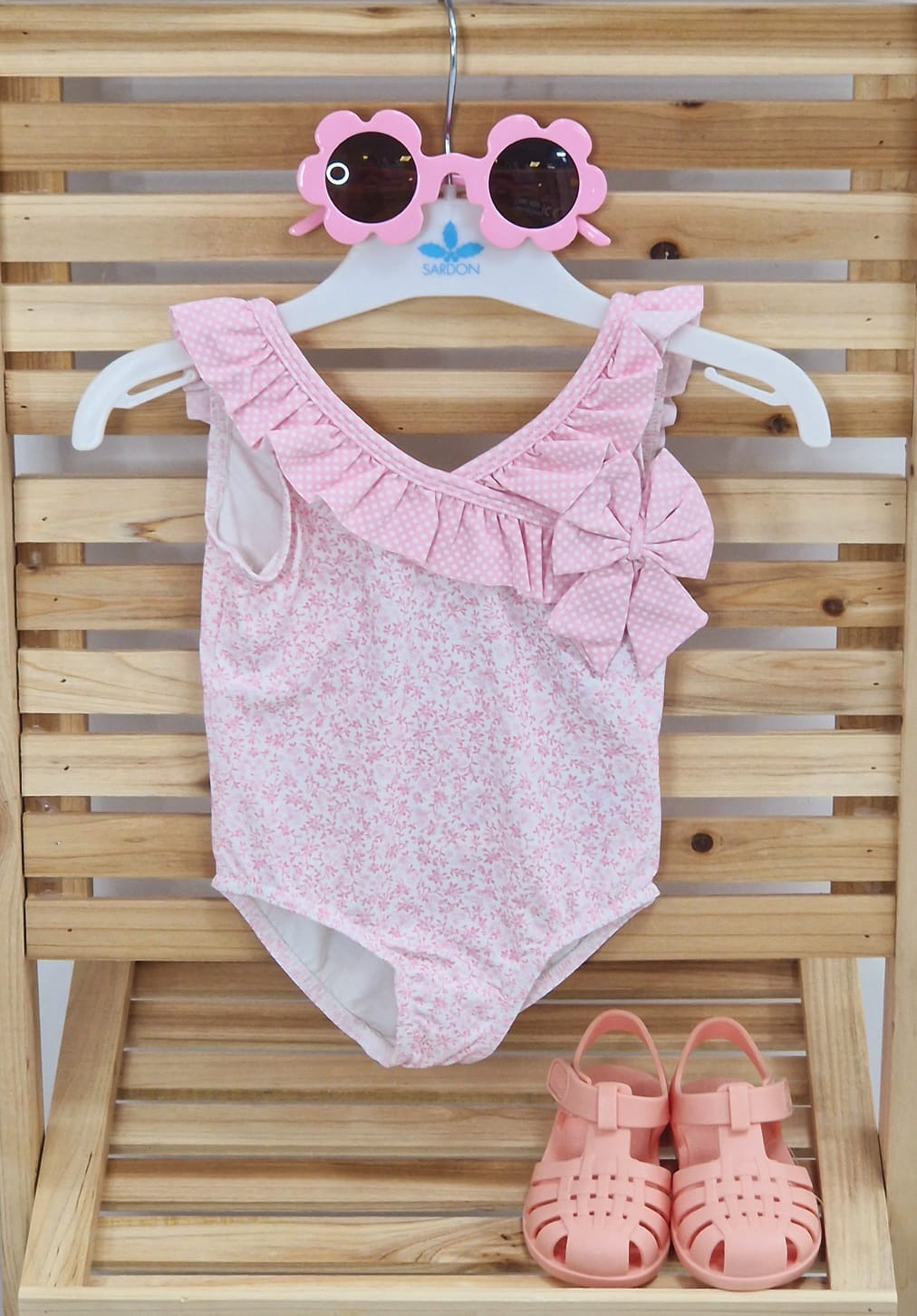 Sardon Costume intero bambina + copricostume "FAMILIA POLINESIA🌸" - 24
