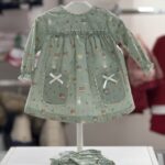 Alber 
Vestito bambina con culotte coordinata art.3202