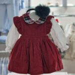 Deolinda 
Vestito bambina con camicia Tartan art.DBI236509