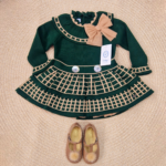 Rahigo 
Vestito bambina in pura lana art.24216