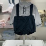 Deolinda 
Salopette bambino in velluto blu art.CDI24701