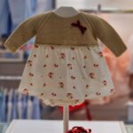 Micolino 
Vestito neonata con culotte coordinata “Familia Tambor” art.7105