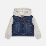 𝑳𝒆𝒗𝒊’𝒔 𝑲𝒊𝒅𝒔
Giubbotto di jeans con manica in felpa art.8564