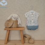 𝑴𝒊𝒄𝒐𝒍𝒊𝒏𝒐
Completo due pezzi neonati “Familia Dennise” art.1821 - immagine 2