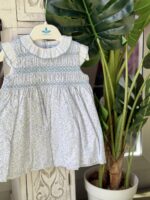 𝑺𝒂𝒓𝒅𝒐𝒏
Vestito bambina con punto smock in puro cotone art.25LA-427 - immagine 2
