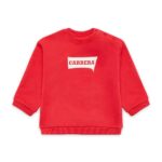 Carrera 
Felpa girocollo neonata/o Red/White art.C4001NS24F02