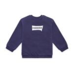 Carrera 
Felpa girocollo bambina/o Blu/White art.C4001NS24F02