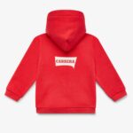 Carrera 
Felpa bambino con zip Art.C4002NS24F02 Red/White