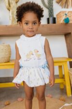 Pio Pio
Completo bambina t-shirt+Coulotte Patitos VP669 - immagine 2