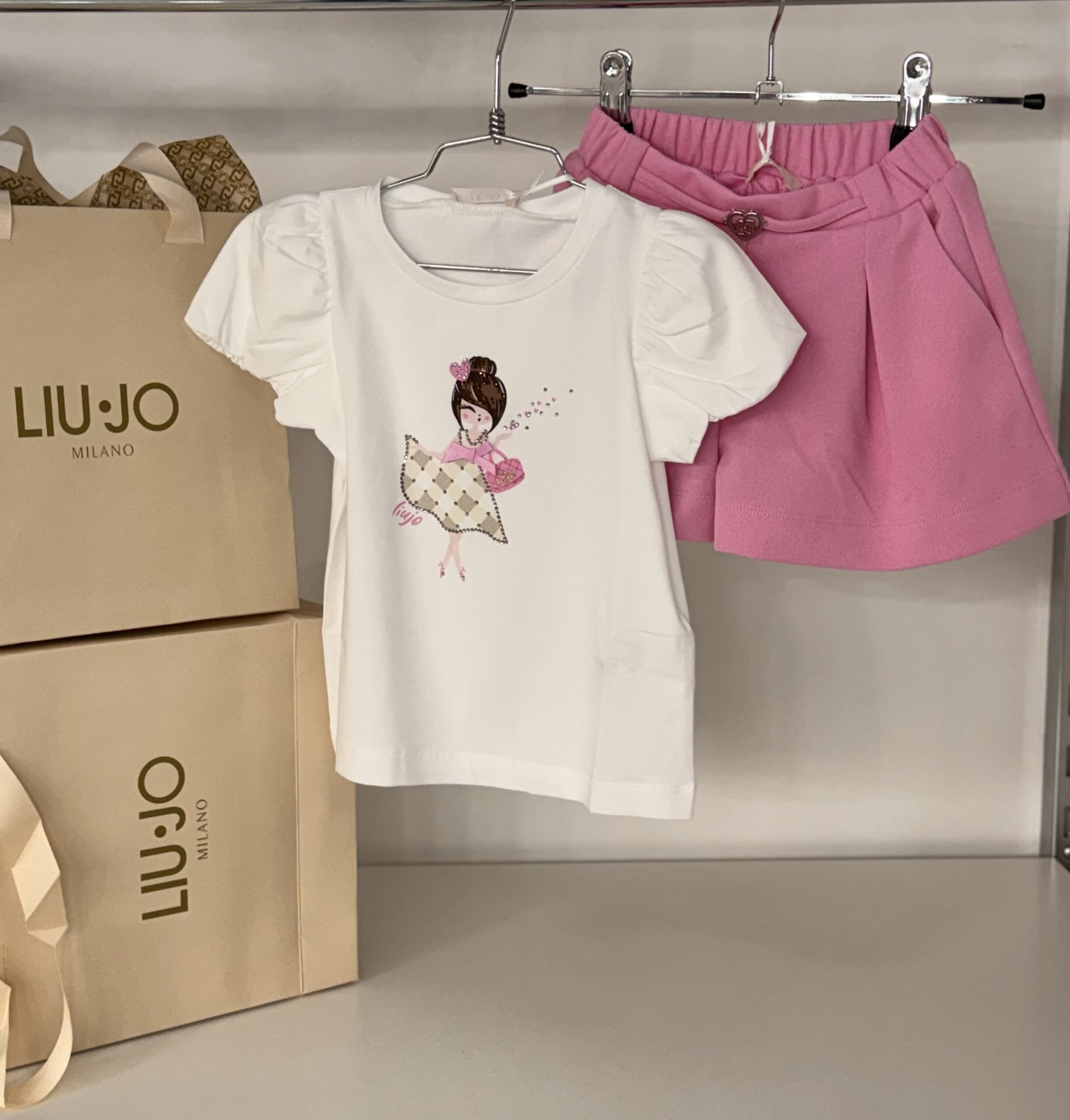 img_7933 ๐๐ฒ๐พโข๐๐ธ
Completo bambina short+t-shirt coordinata art.KA5008 - immagine 1