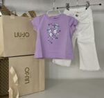 𝓛𝓲𝓾•𝓙𝓸

Completo bambina pantalone in jeans zampa bianco + t-shirt coordinata art.HA5063
