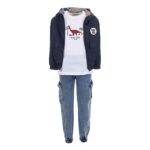 #HASHTAG 

Completo bambino con giubbotto reversibile art.254817