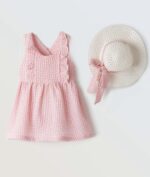 EBITA

Vestito neonata con cappello in paglia art.254512