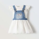 EBITA

Vestito neonata con dettaglio in jeans art.254514