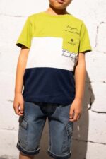 #HASHTAG 

Completo bambino t-shirt+jeans corto art.254810