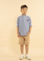 #HASHTAG 
Completo bambino Camicia+bermuda in cotone art.254837