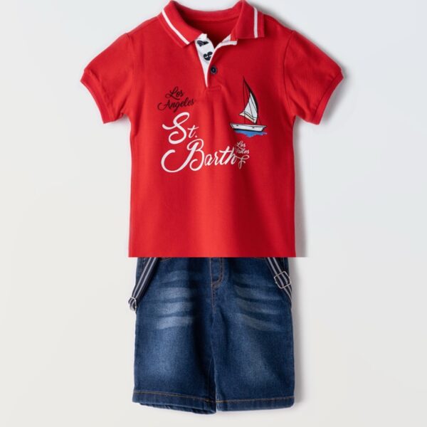 #Hashtag 
Completo neonato Polo+jeans art.242619