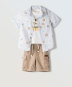 #Hashtag 
Completo neonato con camicia art.254620