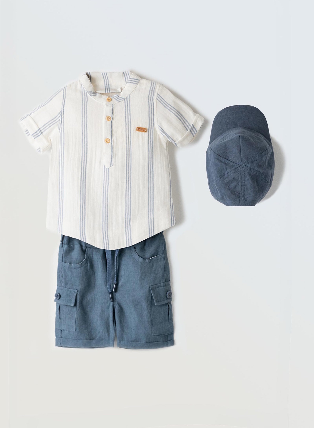 img_8401 #Hashtag
Completo neonato con cappello art.254624 - immagine 1