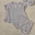 𝑩𝒂𝒃𝒚𝑽𝒊𝒑✨

Completo neonata in lino con fascia coordinata art.T7241/43