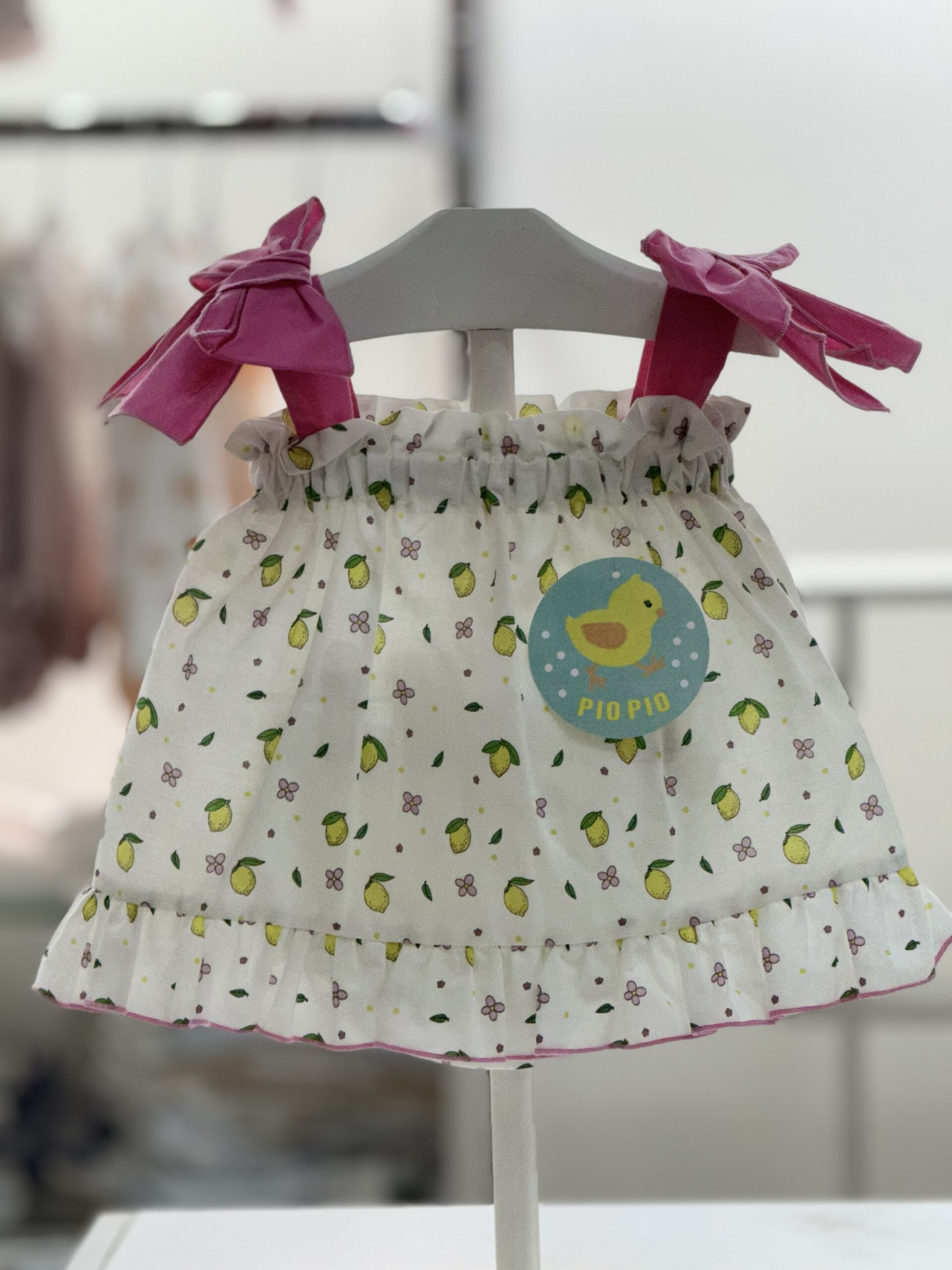 img_9603 Pio Pio
Vestito bambina con coulotte coordinata art.VP738 - immagine 1
