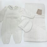 COMPLETO USCITA IN FILO DI COTONE ART.3485 VAR.PANNA