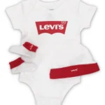 LEVI'S SET 3PZ ART.LL019 WHITE/RED