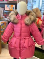 BACETTI GIUBBOTTO BAMBINA FUCSIA