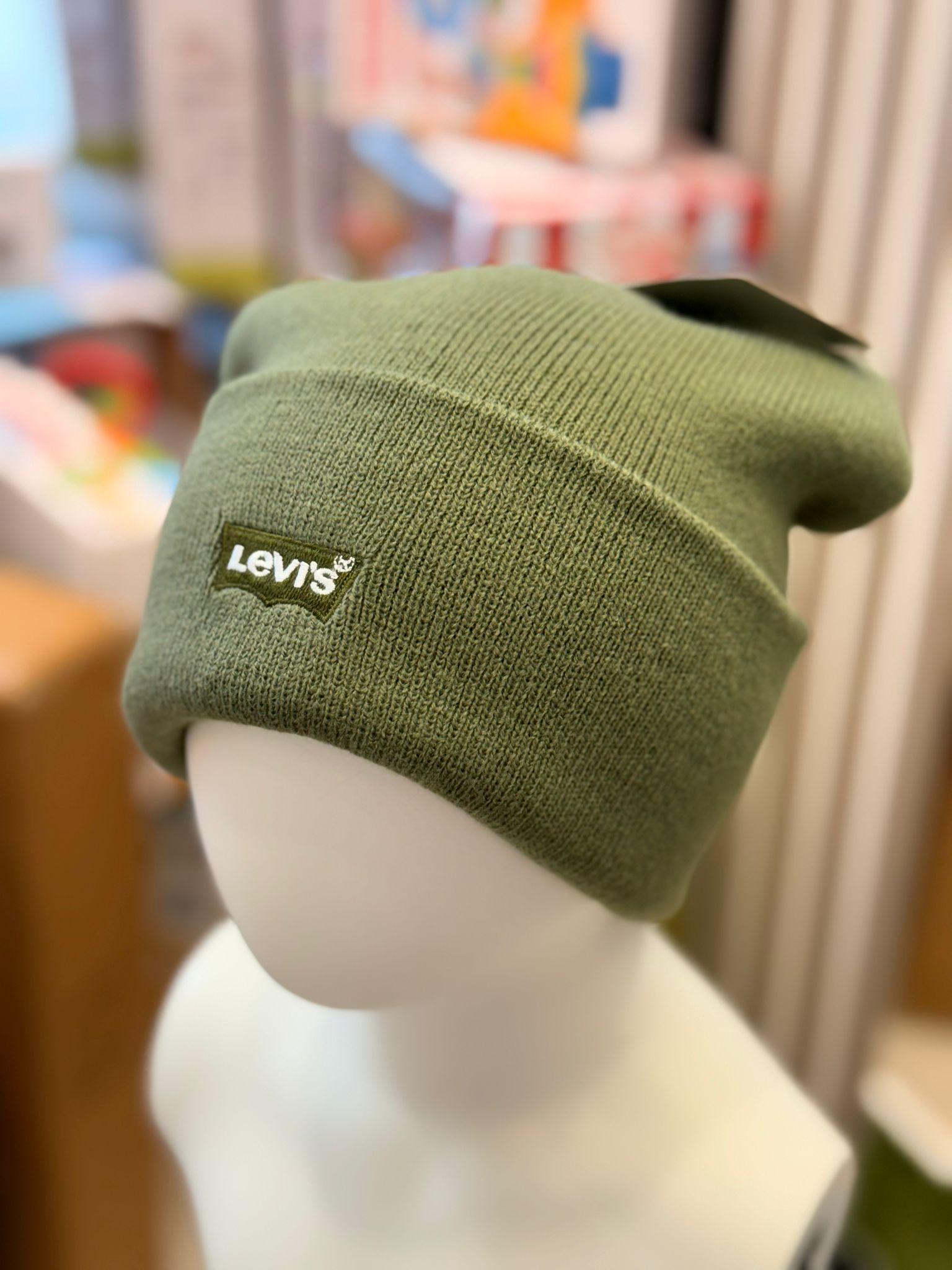 WhatsApp Image 2026-02-10 at 12.02.04 (2) LEVI'S CAPPELLO IN LANA ART.9A8707 VERDE - immagine 1