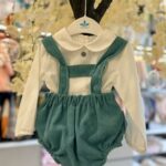 SARDON PAGLIACCETTO BAMBINO VERDE