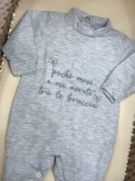 MELLA KIDS CONFETTURE DI TUTINE POCHI MESI E MI AVRETE TRA LE BRACCIA GRIGIO - immagine 2