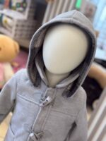 PAPPA&LATTE CAPPOTTO BAMBINO CON CAPPUCCIO REMOVIBILE GRIGIO - immagine 2