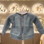 MICOLINO CARDIGAN LUNGO ART.8401 CARTA DA ZUCCHERO