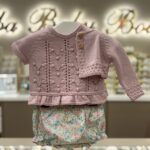 MICOLINO CARDIGAN CORTO ART.8400 ROSA ANTICO